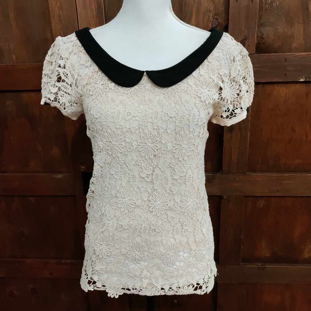 Altar'd State Cream Blouse